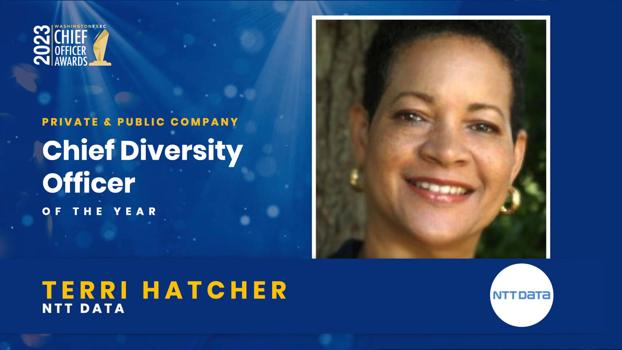 2023 Chief Officer Awards Winner - Chief Diversity Officer - Private & Public - Terri Hatcher, NTT DATA